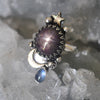 Size 9, Moon&Star Moon Drops, Star Sapphire