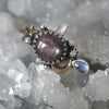 Size 9, Moon&Star Moon Drops, Star Sapphire
