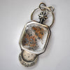 PENDANT Dreamscape, Starscape Quartz, Sterling and Fine Silver