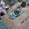 Size 7, Blooming Boneyard, Labradorite