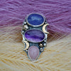 Size 11.5, Dreamscape, Dream Trio, Sterling and Fine Silver