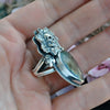 Size 6, Blooming Boneyard, Labradorite