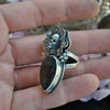 Size 6, Blooming Boneyard, Labradorite