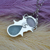 Pendant, Dreamscape, Aquamarine & Kunzite