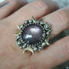 Size 7, Moon&Star Scrying Star, Star Sapphire