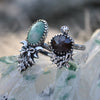 Size 8, Moon&Star sets, Emerald & Garnet