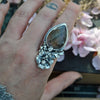 Size 9, Blooming Boneyard, Labradorite