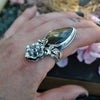 Size 9, Blooming Boneyard, Labradorite