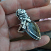 Size 9, Blooming Boneyard, Labradorite