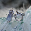Size 9.25, Moon&Star sets, Dendritic Quartz & Topaz