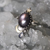 Size 8, Moon&Star Moon Drops, Star Sapphire