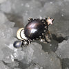 Size 8, Moon&Star Moon Drops, Star Sapphire