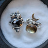Size 6, Moon&Star sets, HALLOWEEN EDITION! Spinel & Quartz