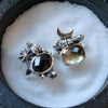 Size 6, Moon&Star sets, HALLOWEEN EDITION! Spinel & Quartz
