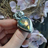 Size 7, Blooming Boneyard, Labradorite