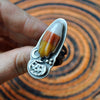 Size 7, No Feet- Candy Corn Edition!