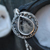 Pendant, Circle of Salt, Superstions & Lore, Lodolite Quartz