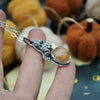 Pendant, Pumpkin-Cat in a Pumpkin hat!