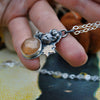 Pendant, Pumpkin-Cat in a Pumpkin hat!