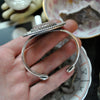 It's all in the Tea Leaves... Cuff, 6.25" with a 1" Gap