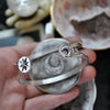 It's all in the Tea Leaves... Cuff, 6.5" with a 1" Gap