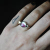 Size 5.5, Moon&Star sets, Starbright, Tourmaline and Quartz, Sterling and Fine Silver