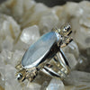 Size 7.5, Ethereal Moonlight, Rainbow Moonstone