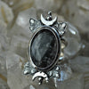 Size 5.5, Shadowed Moonlight, Black Moonstone