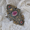 Size 6.5, Oceans of Time.. Ruby and Garnets