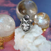 Size 8, Dreamscape, Star Rose Quartz, Sterling and Fine Silver