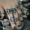 Size 12, Moon&Star Fortuna, Star Sapphire