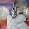 Size 8, Dreamscape, Star Rose Quartz, Sterling and Fine Silver