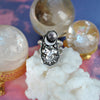 Size 8, Dreamscape, Star Rose Quartz, Sterling and Fine Silver
