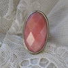 Size 7.5-8, Candy Empress Ring, Pink Opal