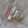 Size 7.5-8, Candy Empress Ring, Pink Opal