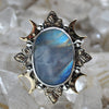 Size 6, Ethereal Moonlight, Rainbow Moonstone