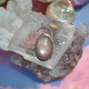 SALE! Dream Amulet, Moonstone, Sterling and Fine Silver