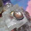 SALE! Dream Amulet, Moonstone, Sterling and Fine Silver