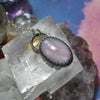 PENDANT, Pink Opal, Dreamscape Amulet, Sterling and Fine Silver