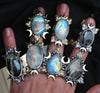 Size 5.5, Shadowed Moonlight, Black Moonstone