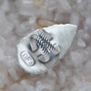 Size 6.25 - Rosalinda Frosted Cookies, Sterling and Fine Silver Ring