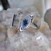 Size 6, Moon&Star sets, White Sapphire & Moonstone