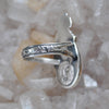 Size 8 - Trolleite, Sterling and Fine Silver and Brass Ring