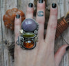 SIZE 6.75 Hallo-uary Feb-O-Ween! Sleepy Hollow Pumpkin Patch ring!