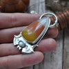 PENDANT Hallo-uary Feb-O-Ween! MONSTER candy corn!