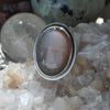 Size 6.5, Heart of the Mountain Rings, Velvet Pearl Moonstone