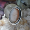 Size 6.5, Heart of the Mountain Rings, Velvet Pearl Moonstone