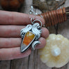 PENDANT Hallo-uary Feb-O-Ween! Haunted Corn!
