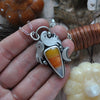 PENDANT Hallo-uary Feb-O-Ween! Haunted Corn!
