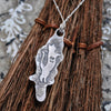 Pendant, Witch Familiar, "Witch Eye" Pink Tourmaline